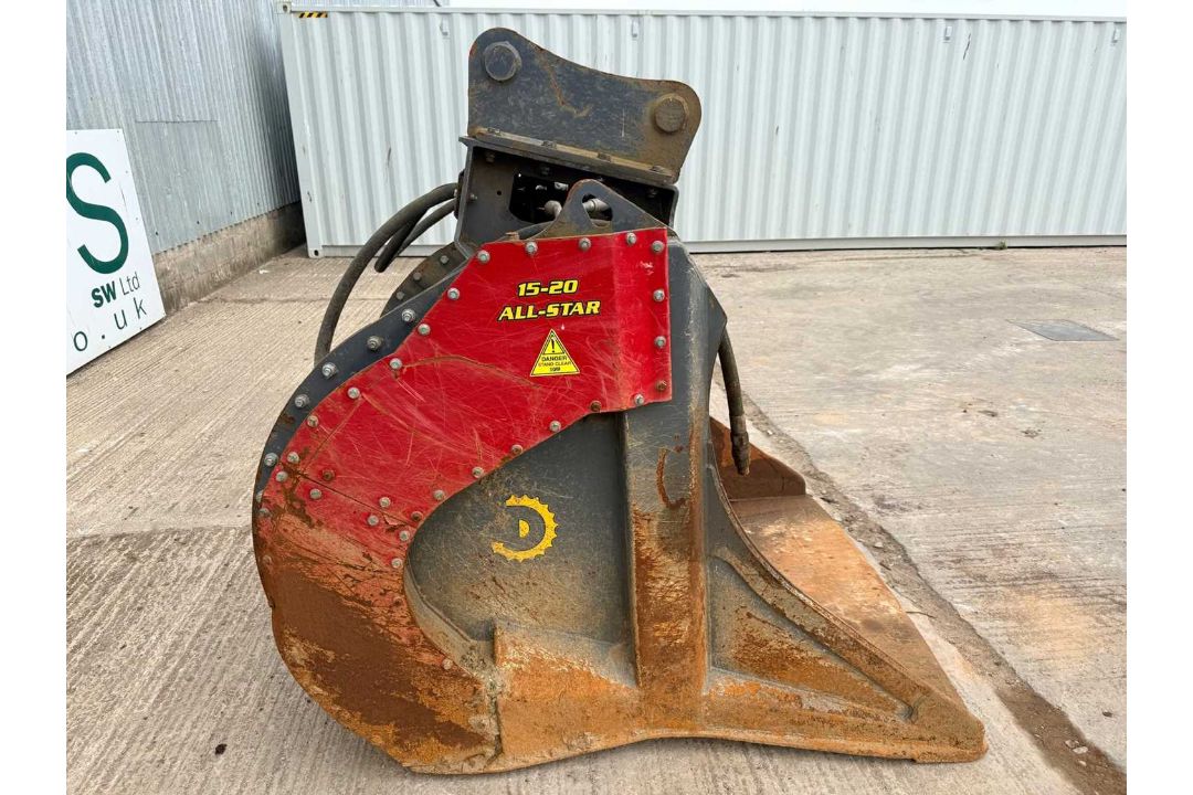 2024 All Star Screening Bucket On 80MM Pins To Suit 20T Excavator - Image 6 of 10