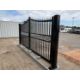 Unused 15.6Ft x 7.6Ft Manual By Parting Gates With 6"x6" Post & Rams - Image 5 of 8