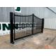 Unused 15.6Ft x 7.6Ft Manual By Parting Gates With 6"x6" Post & Rams - Image 1 of 8