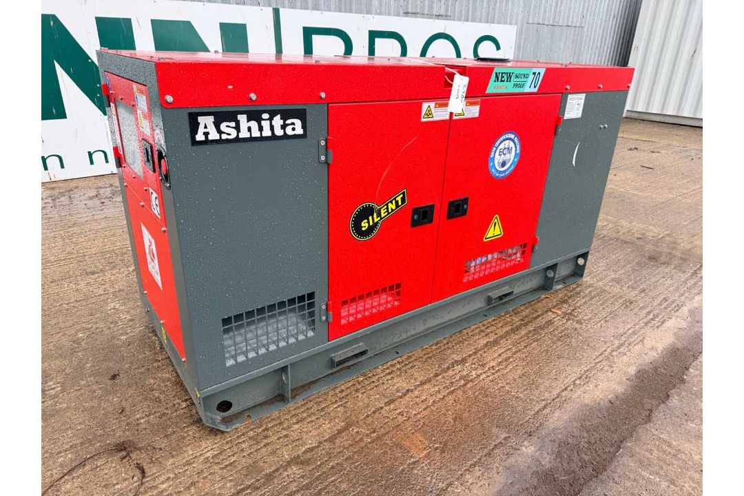 Unused 2026 Ashita Power Silent AG3-70 70KVa Generator - Image 1 of 18