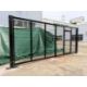Unused Green H/D Mesh Security Gates 6M X 2.4M, 3M Posts H/D X150 x150, Internal Pedestrian Gate Key - Image 7 of 7