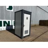 Unused Bastone Single Toilet Block, with Sink, 240Volt (130cm x 110cm x 236cm)