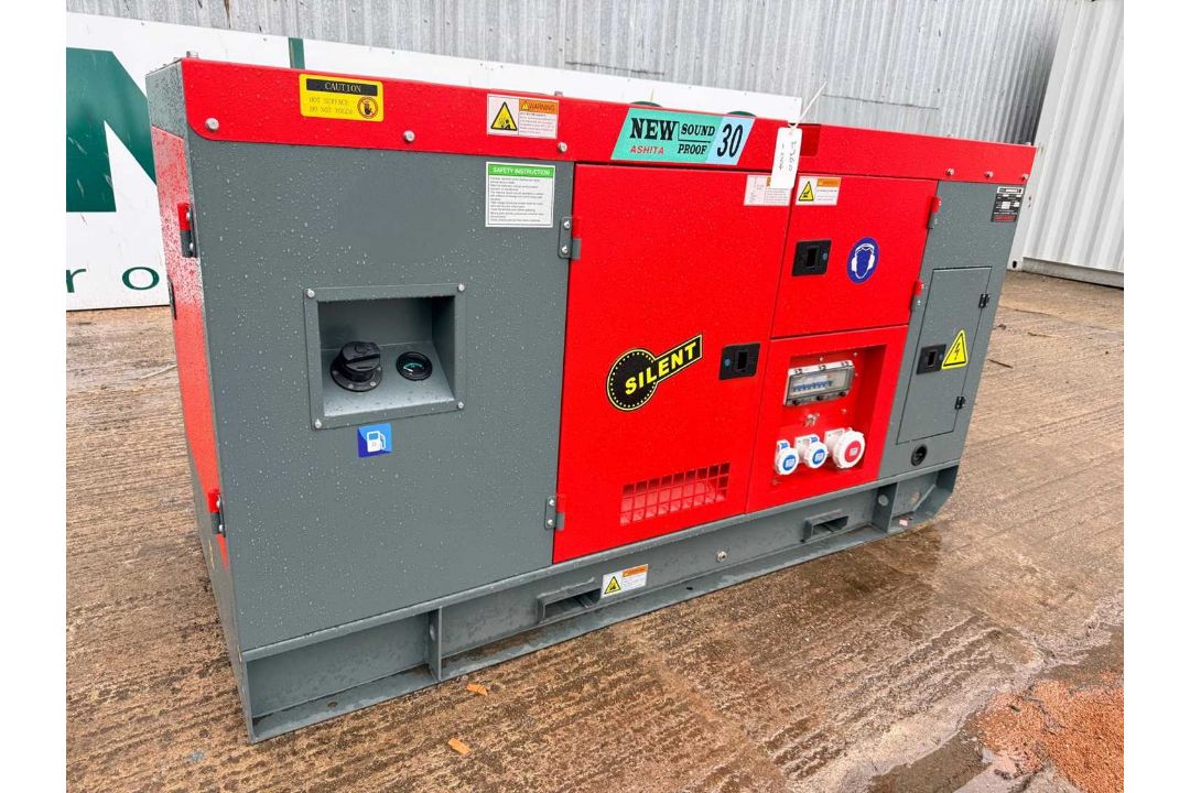 Unused 2026 Ashita Power Silent AG3-30, 30KVa Generator - Image 1 of 16