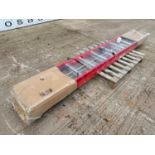 Unused Fibre Glass 10' Double Ladder