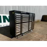 Unused 7' Tool Cabinet, 35 Drawers, 1 Cabinet