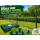 Unused Double Wire Security Fencing 1.8M X 2M, 25 Panels & 26 Posts & Fixings (Green) - Image 1 of 7