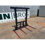 2026 Bale Spike 4 Tyne With JCB Telescopic Bracket (1.8M)