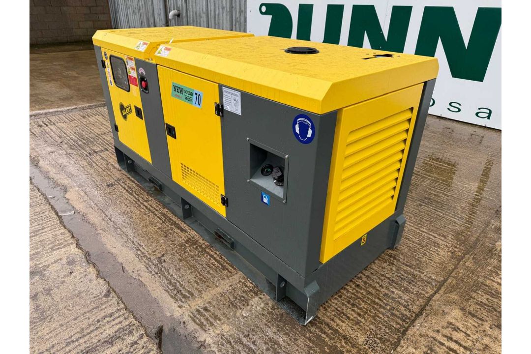 Ashita AG3 -70E ,70KVA Silent Generator, 3 Phase, 4 Cylinder Engine - Image 3 of 12