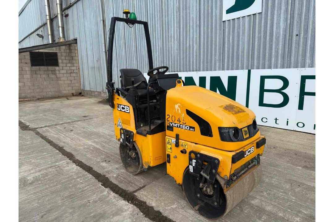 2017 JCB VMT160-80 Double Drum Vibrating Roller. Roll Bar, Work Lights. - Image 7 of 17
