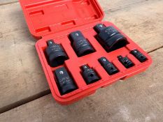 UNRESERVED - 2026 Energy 8 Piece Socket Adapter Set (Kept In Office)