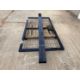 Unused Security Pedestrian Gates 4' X 8' & 2 Posts (Black) - Image 4 of 6