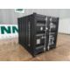 Unused 7ft Container with Window & Side Door, (Black) - Image 1 of 8