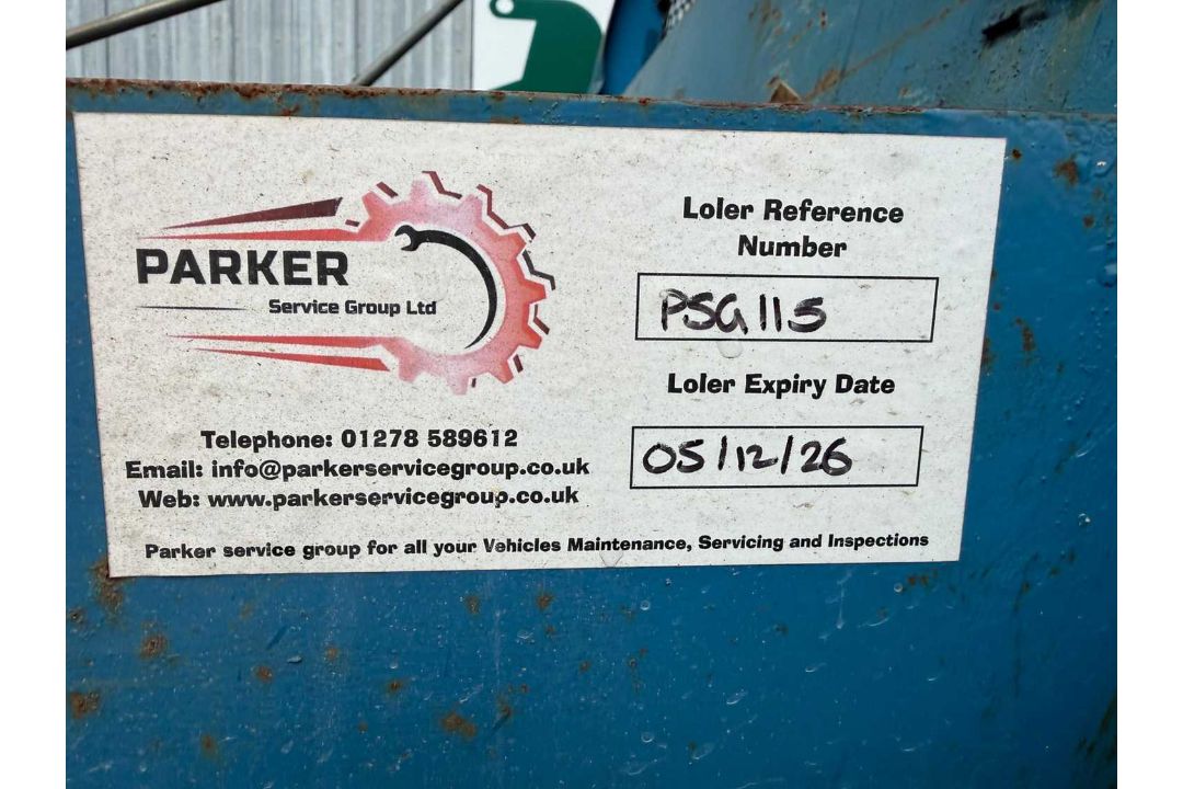 2016 , 15T Volvo FL 250 Skip Lorry, Manual Gear Box, A/C, Roll Over Sheet ( Reg Docs Available. Test - Image 16 of 26