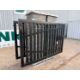 Unused 17ft Iron Double Swing Gates With Stone Effect Pillars (See Pictures Of Damage) - Image 1 of 16