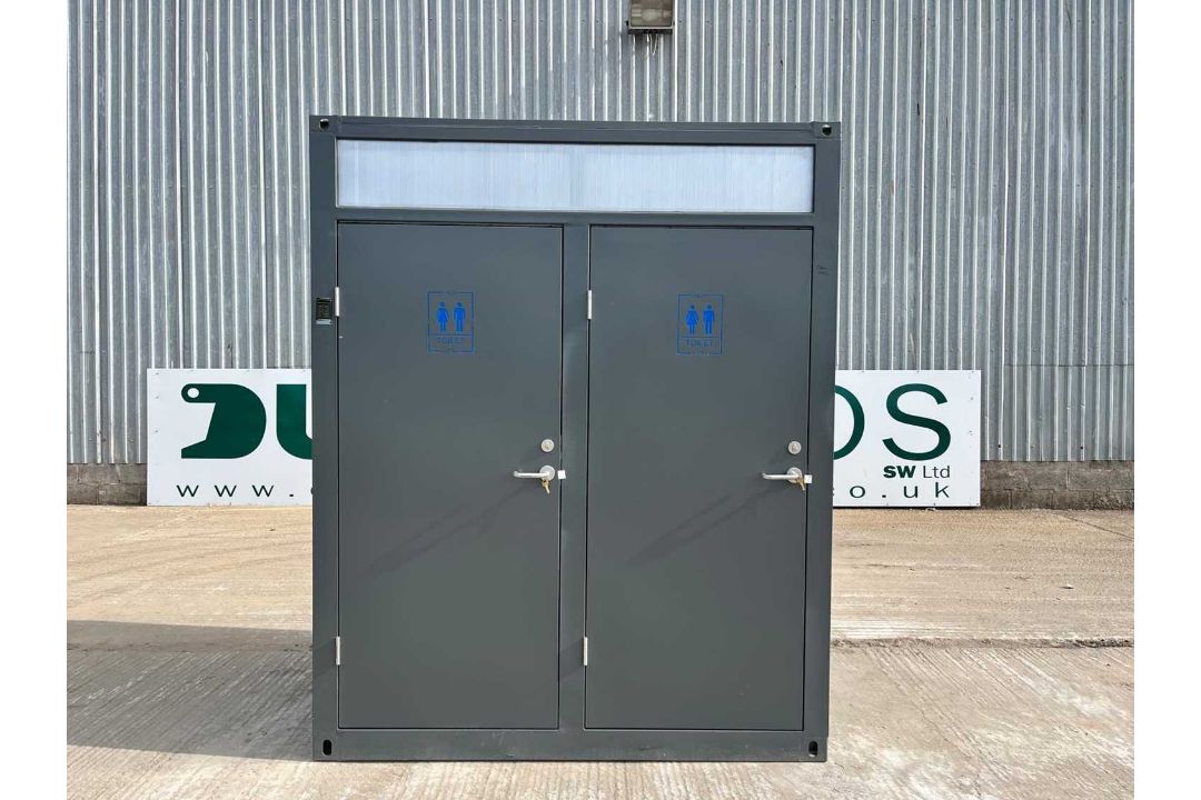 Unused Double Toilet Block, 2060mm x 1240mm x 2540mm - Image 2 of 24