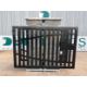 Unused 17ft Iron Double Swing Gates With Stone Effect Pillars (See Pictures Of Damage) - Image 3 of 16