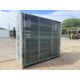 Unused Green H/D Mesh Security Gates 6M X 2.4M, 3M Posts H/D X150 x150, Internal Pedestrian Gate Key - Image 4 of 7