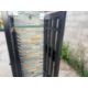 Unused 17ft Iron Double Swing Gates With Stone Effect Pillars (See Pictures Of Damage) - Image 8 of 16