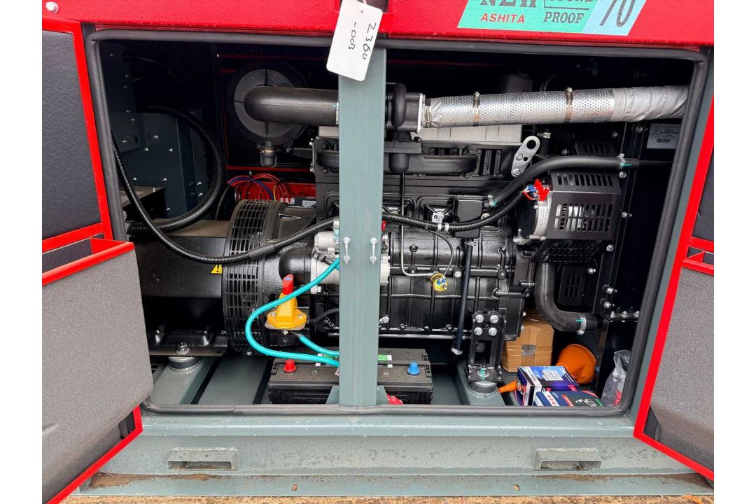 Unused 2026 Ashita Power Silent AG3-70 70KVa Generator - Image 9 of 18