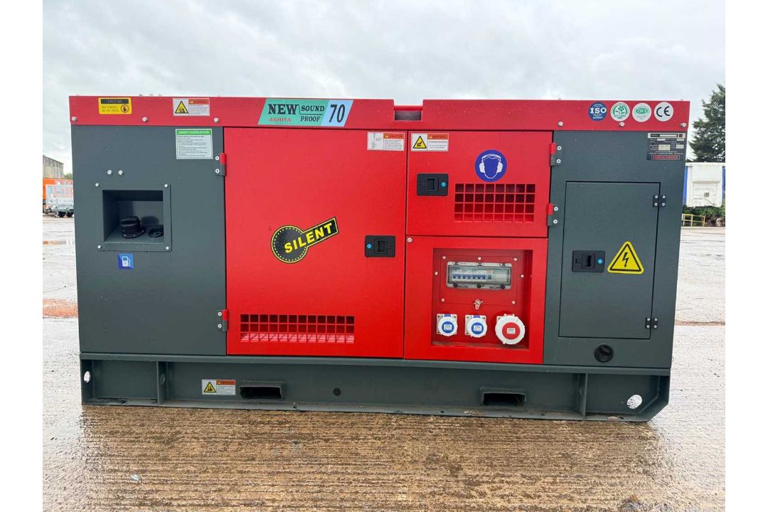 Unused 2026 Ashita Power Silent AG3-70 70KVa Generator - Image 6 of 18