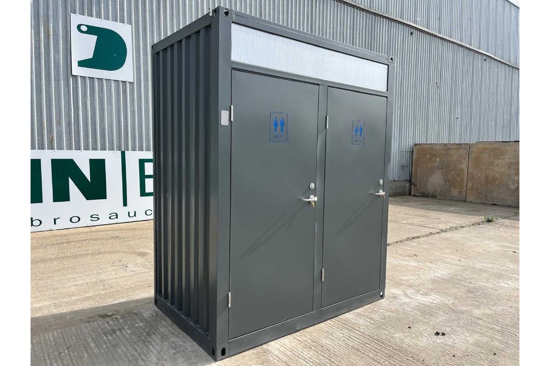 Unused Double Toilet Block, 2060mm x 1240mm x 2540mm - Image 1 of 24
