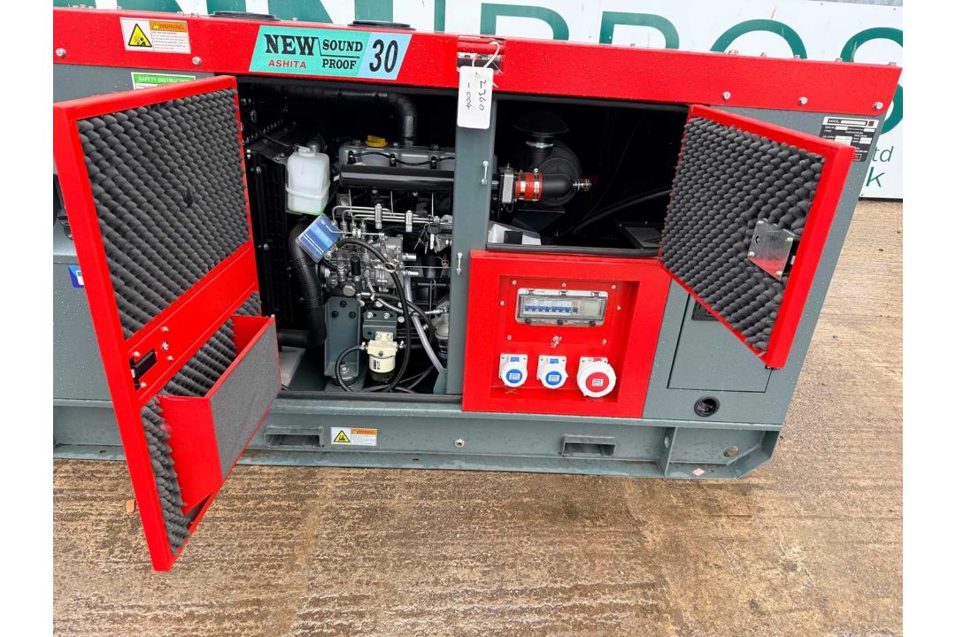 Unused 2026 Ashita Power Silent AG3-30, 30KVa Generator - Image 9 of 16