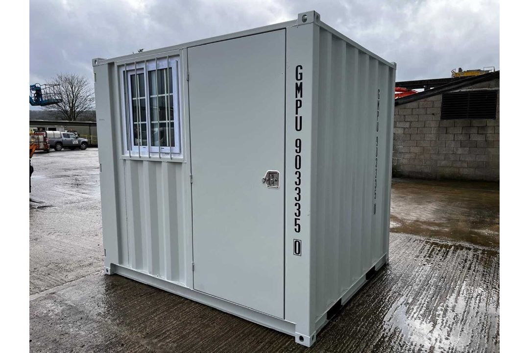 Unused 8Ft Container with Window & Side Door, - Image 4 of 9