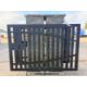 Unused 17ft Iron Double Swing Gates With Stone Effect Pillars (See Pictures Of Damage) - Image 6 of 16