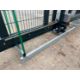 Unused 40' Mesh Cantilever Gate With Fobs & Keys (Green) Panel 10M x 2.1M - Image 5 of 12