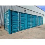 Unused 40Ft 4 Side Door High Cube Container (Teal Blue)