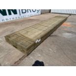 Unused Tanalised Timber 75 x 225 x 6100 (15 Of)