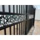 Unused 15.6Ft x 7.6Ft Manual By Parting Gates With 6"x6" Post & Rams - Image 7 of 8