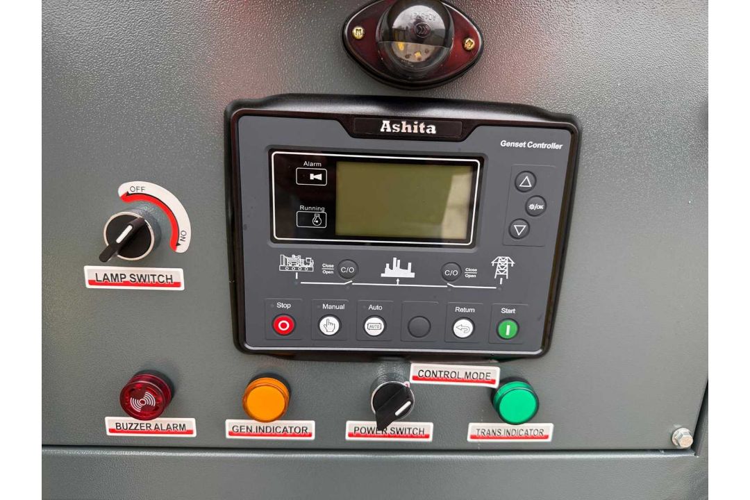 Ashita AG3 -70E ,70KVA Silent Generator, 3 Phase, 4 Cylinder Engine - Image 8 of 12
