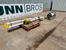 UNRESERVED - Wall Mounted 3.6M Service Boom Complete 110v Socket & Vacuum