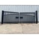 Pair Of Pillar Iron Gates 17Ft x 6Ft Model G17X-P15F - Image 2 of 4