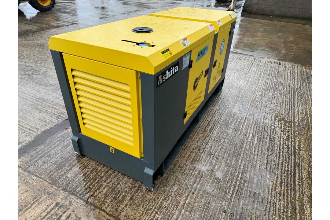 Ashita AG3 -70E ,70KVA Silent Generator, 3 Phase, 4 Cylinder Engine - Image 4 of 12
