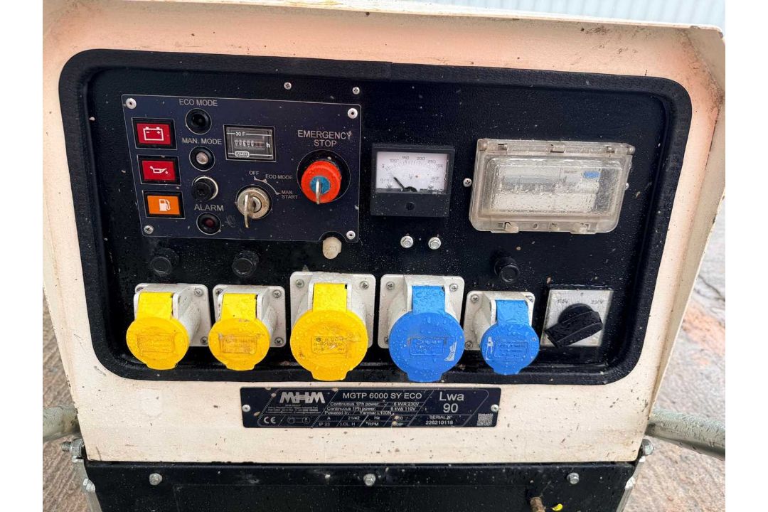 ECO MGTP 6000 SY 6 KVA Generator - Image 9 of 13