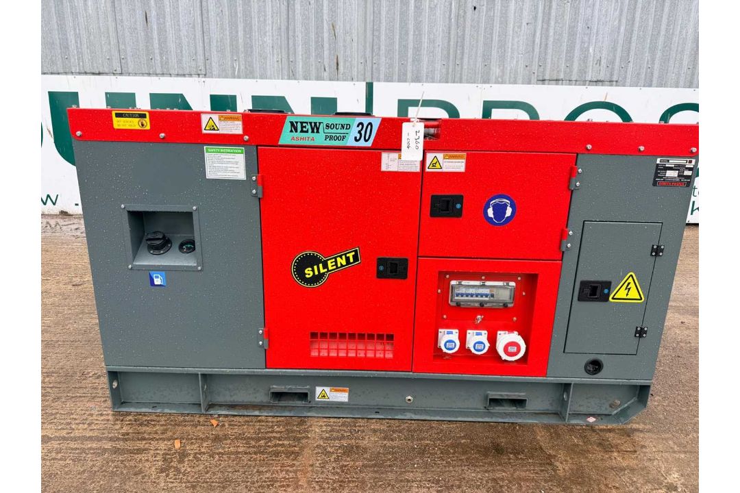 Unused 2026 Ashita Power Silent AG3-30, 30KVa Generator - Image 2 of 16
