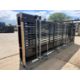 Unused 19'8" x 5'2" Horizontal Bar Black Electric Sliding Gate With Fobs & Keys (1x Gate Only) - Image 4 of 9