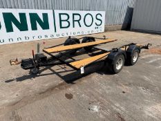 Twin Axle Car Trailer Lights On 10