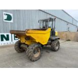 2016 Wacker Neuson DW60 6Ton 4WD Dumper, Enclosed Cab, Rear View Safety Camera, Hydrostatic Drive