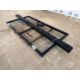 Unused Security Pedestrian Gates 4' X 8' & 2 Posts (Black) - Image 3 of 6