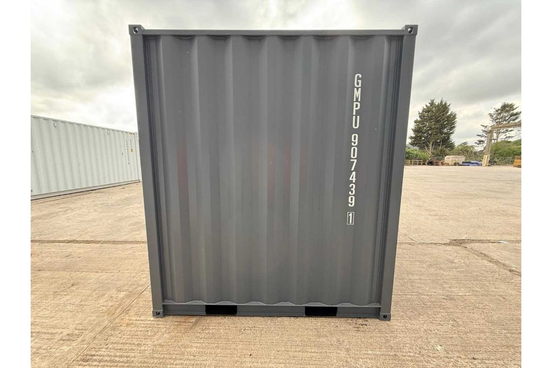 Unused 9Ft Container with Window & Side Door, (Dark Grey) - Image 5 of 9