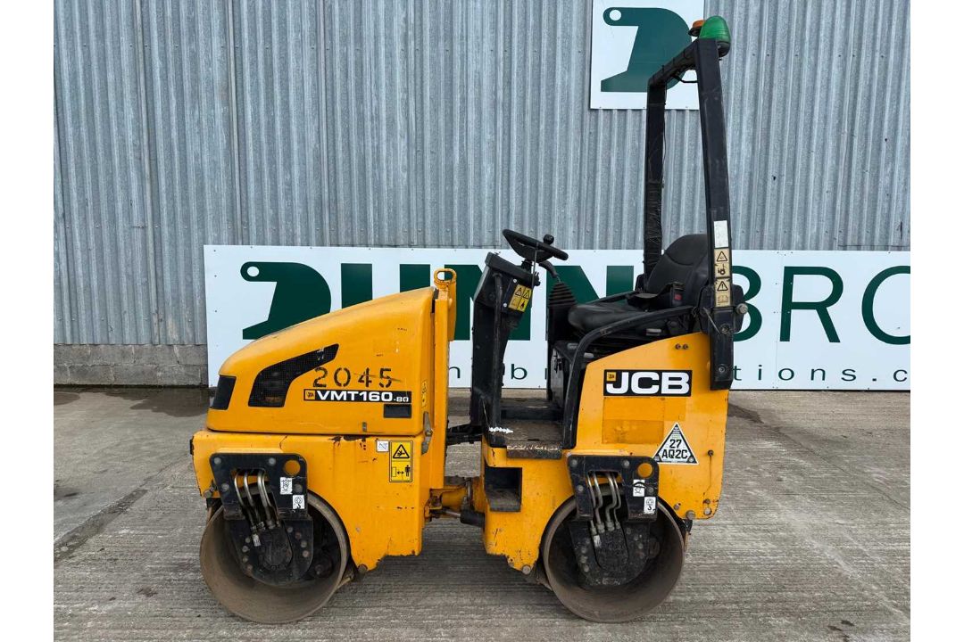 2017 JCB VMT160-80 Double Drum Vibrating Roller. Roll Bar, Work Lights. - Image 2 of 17