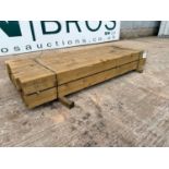 Unused Ungraded Timber 150 x 150 x 2400 (13 Of)