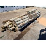 Bundle Of Metal Pipes For Concrete Up To 3 M Long (21 Of) 4" Diameter