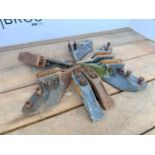 UNRESERVED - Excavator Bucket Side Teeth (5 Of) & (2 Of) Normal Teeth To Suit 6-8 T Excavator