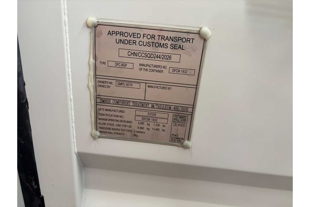 Unused 8Ft Container with Window & Side Door, - Image 9 of 9