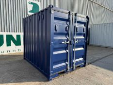 Unused 9' Shipping Container, (Pad Lock Included)