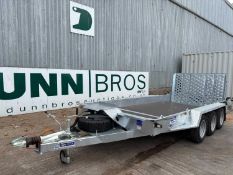 Unused 2026 Ifor Williams GH146 Tri-Axle Plant Trailer, 14x6, 3500 KG Gross Weight, C/W LED Lights, 